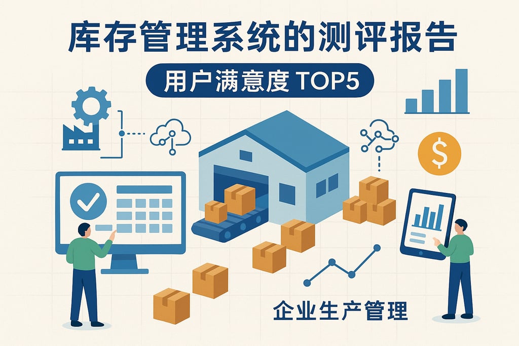 库存管理系统的测评报告：用户满意度 TOP5